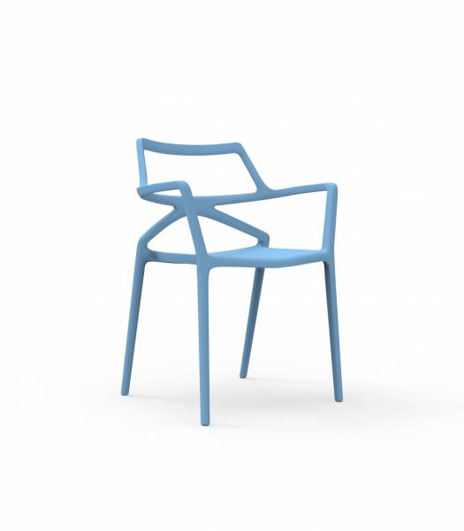 chaise de jardin design contemporain, en plastique, empilable, Aix-en-Provence