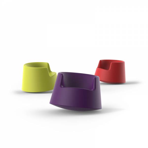 Fauteuil de jardin design pour enfant, ROULETTE KIDS, dessiné par Eero Aarnio pour VONDOM, fabricant espagnol haut de gamme -  Marseille