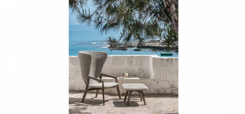 fauteuil lounge design contemporain, avec dossier haut, haut de gamme, Aix-en-Provence