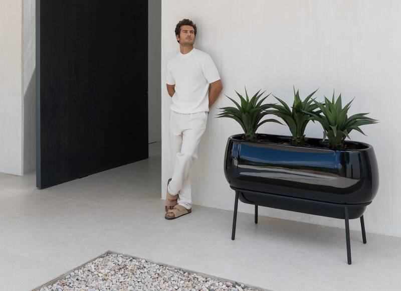 Jardinière légère personnalisable en aluminium ou laqué haut de gamme à Bandol