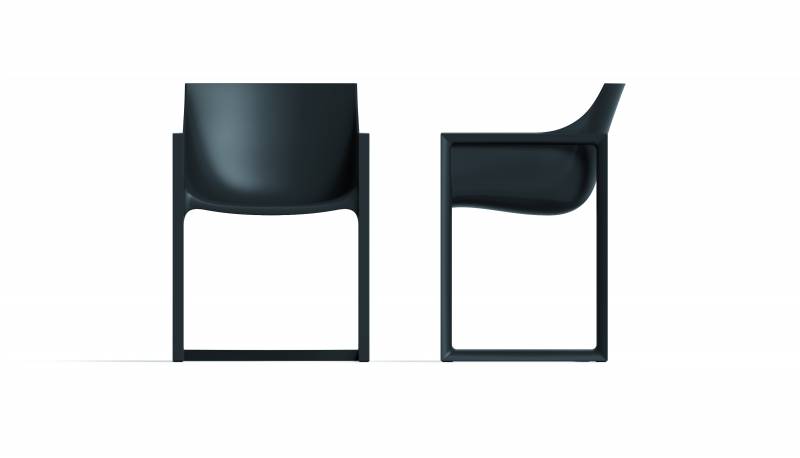 chaise de jardin, d'extérieur, design contemporain, empilable, Aix-en-Provence