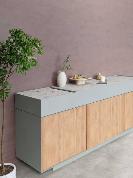 Cuisine extérieure personnalisable et agréable avec plaque de cuisson à induction haut de gamme à Marseille